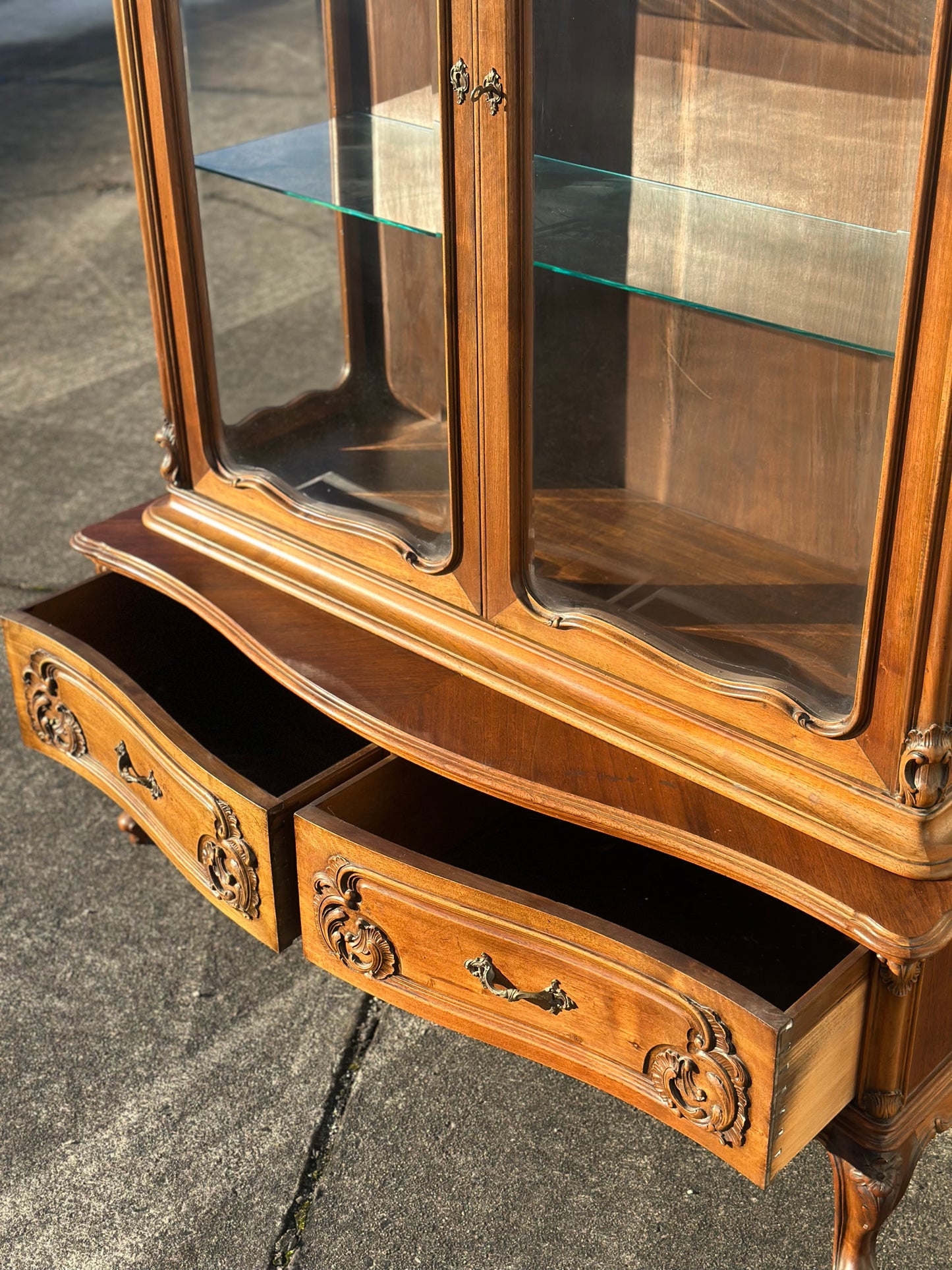 Witryna w stylu ludwikowskim Rocaille | Francja, XX w.