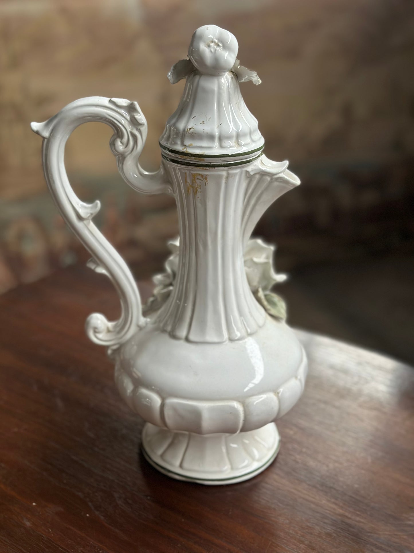 Waza Vintage z różami - Francuska Porcelana