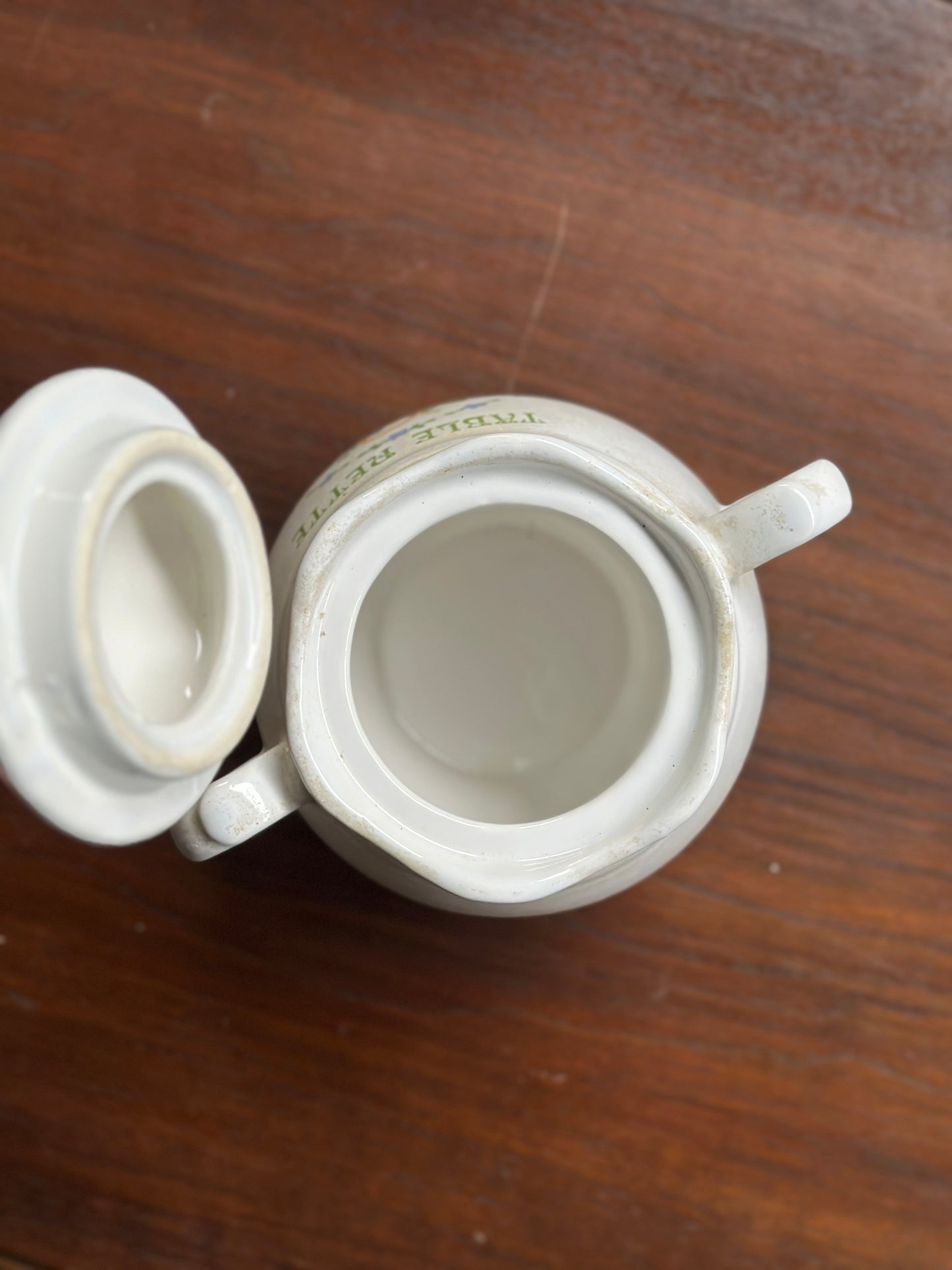 Pojemnik Vintage "Table Nette" - Francuska Ceramika Kuchenna Country Chic