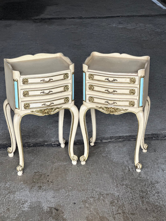 Komplet szafeczek nocnych w stylu ludwikowskim | Francja, XX w.