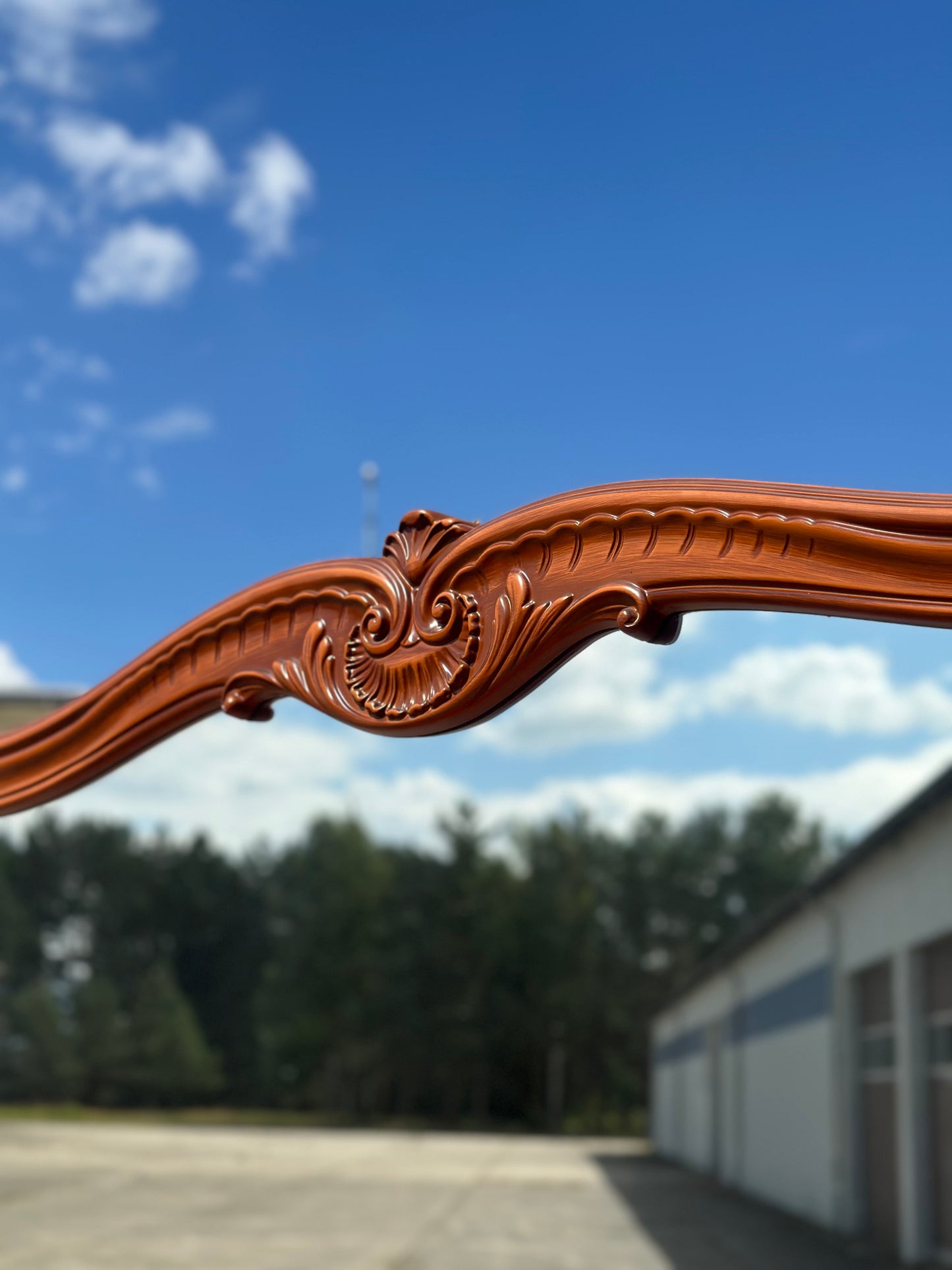 Bufet w stylu ludwikowskim z lustrem | Francja, 1980r.