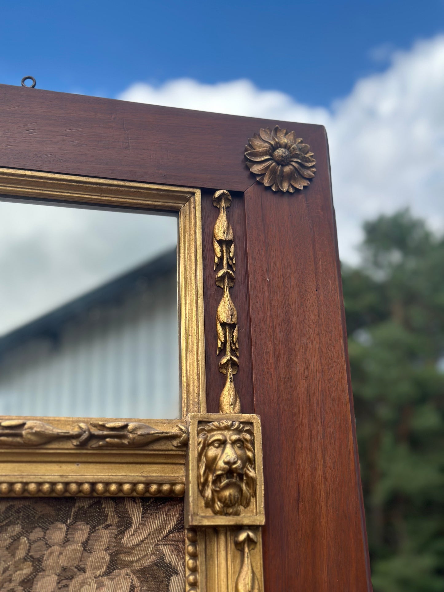 Zabytkowy gobelin z scenami dworskimi | Francja, XIX w.