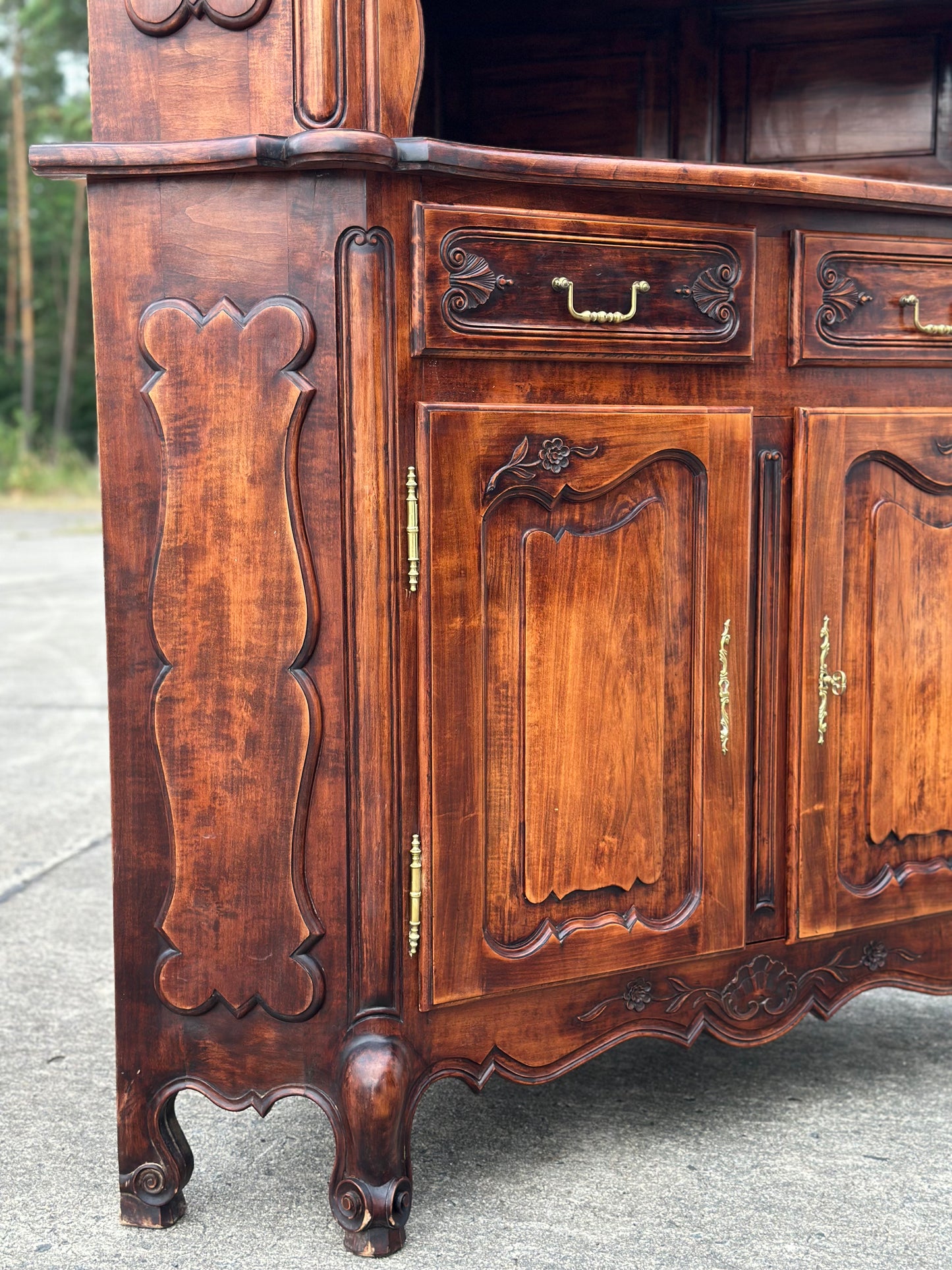 Kredens narożny w stylu ludwikowskim | Francja XX w.