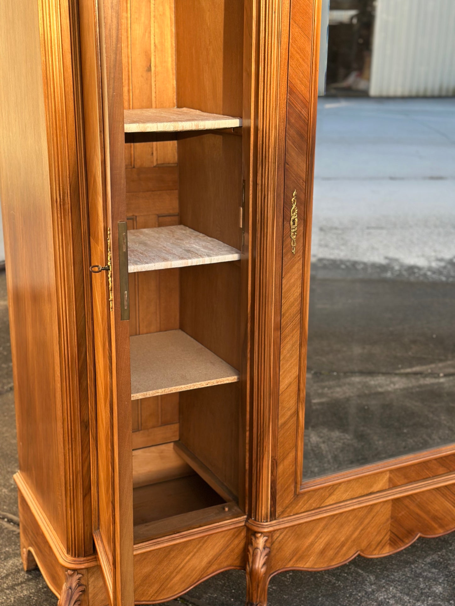 Szafa w stylu ludwikowskim, 3 drzwiowa | Francja, XX w.