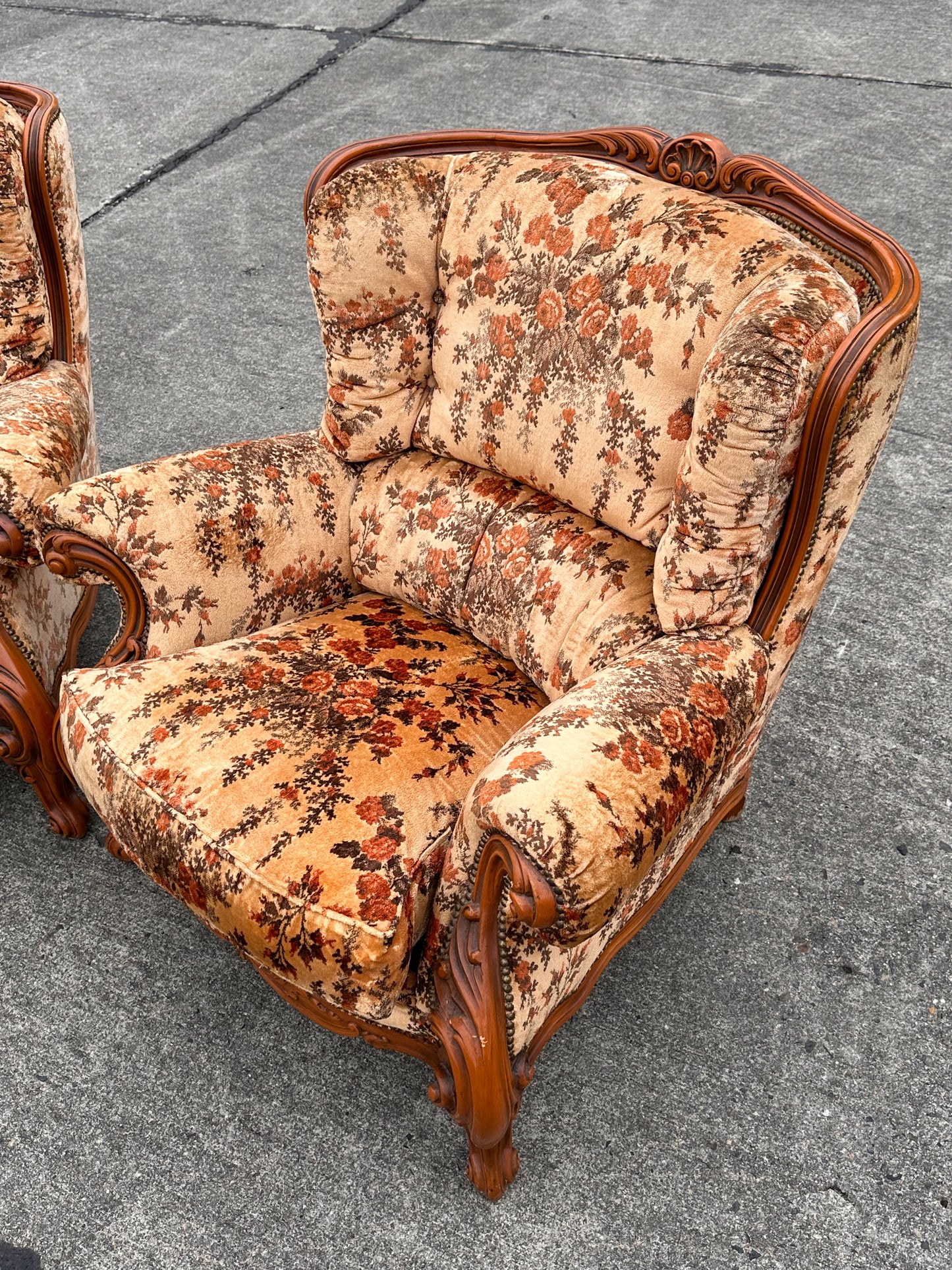 Zestaw salonowy w stylu ludwikowskim | Francja, XX w.