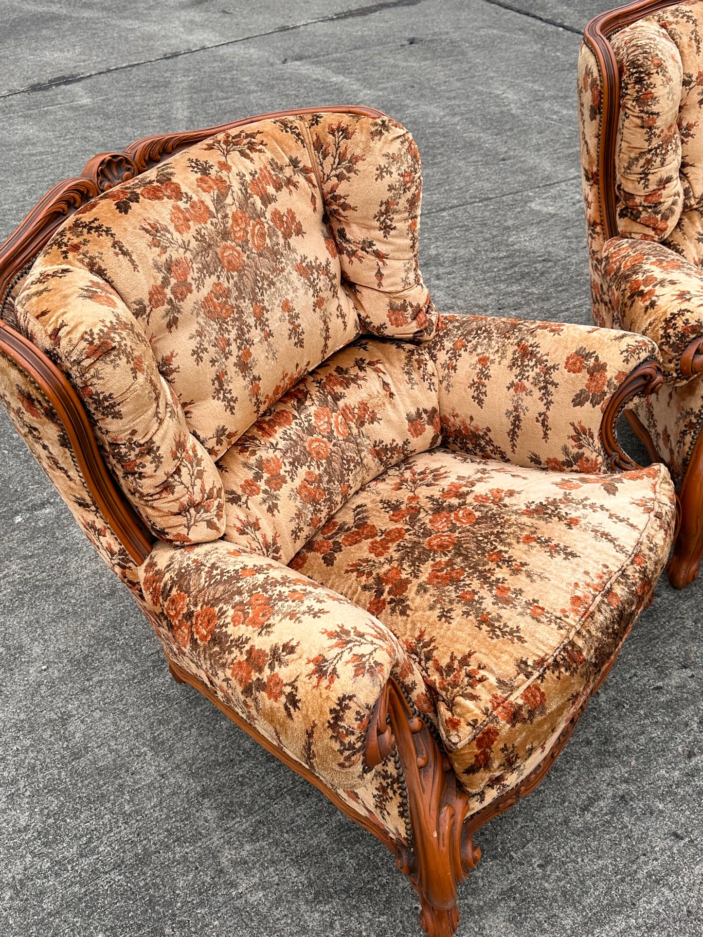 Zestaw salonowy w stylu ludwikowskim | Francja, XX w.