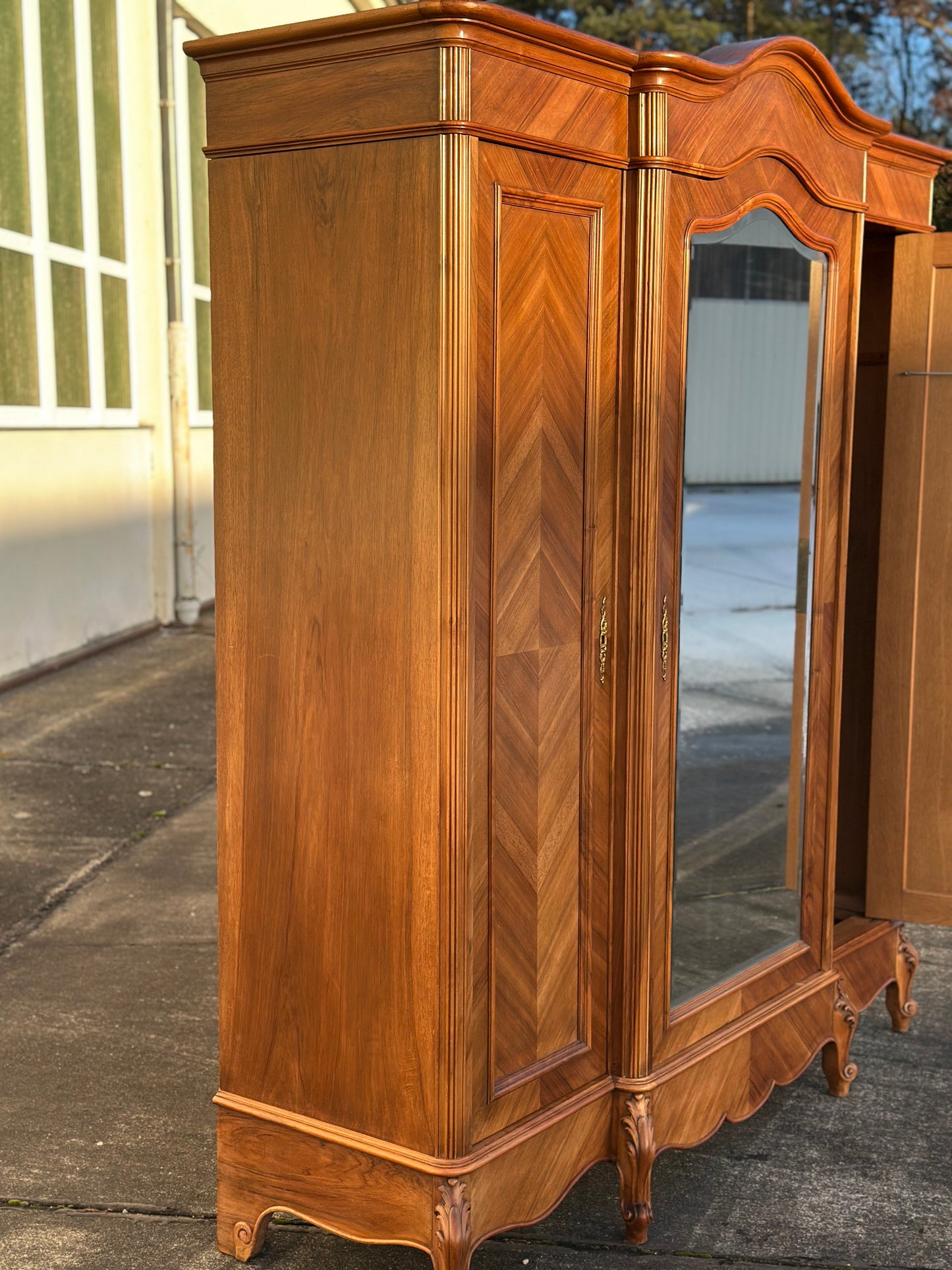 Szafa w stylu ludwikowskim, 3 drzwiowa | Francja, XX w.