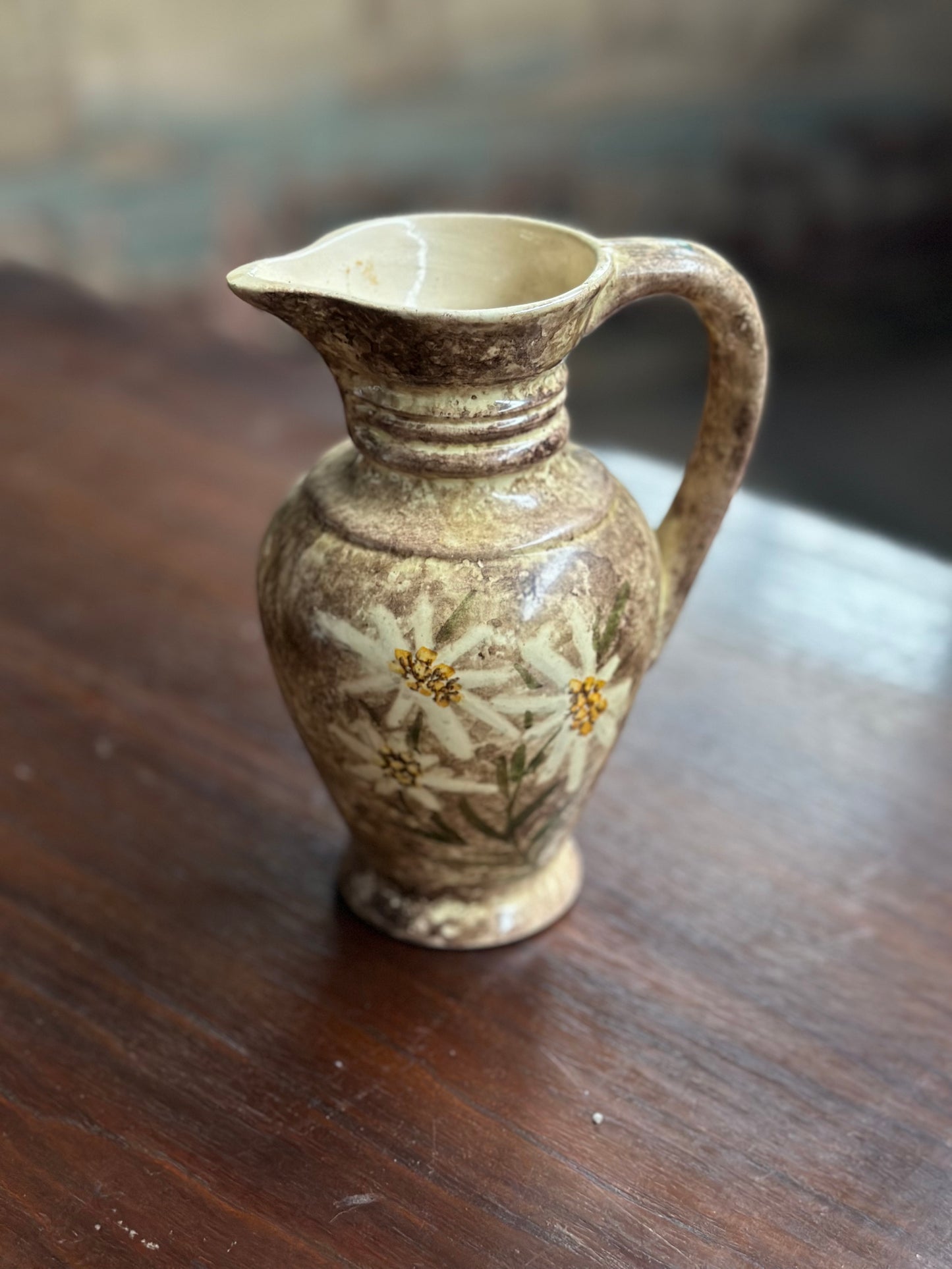 Dzbanek Vintage - Rustykalna Ceramika Z Francji