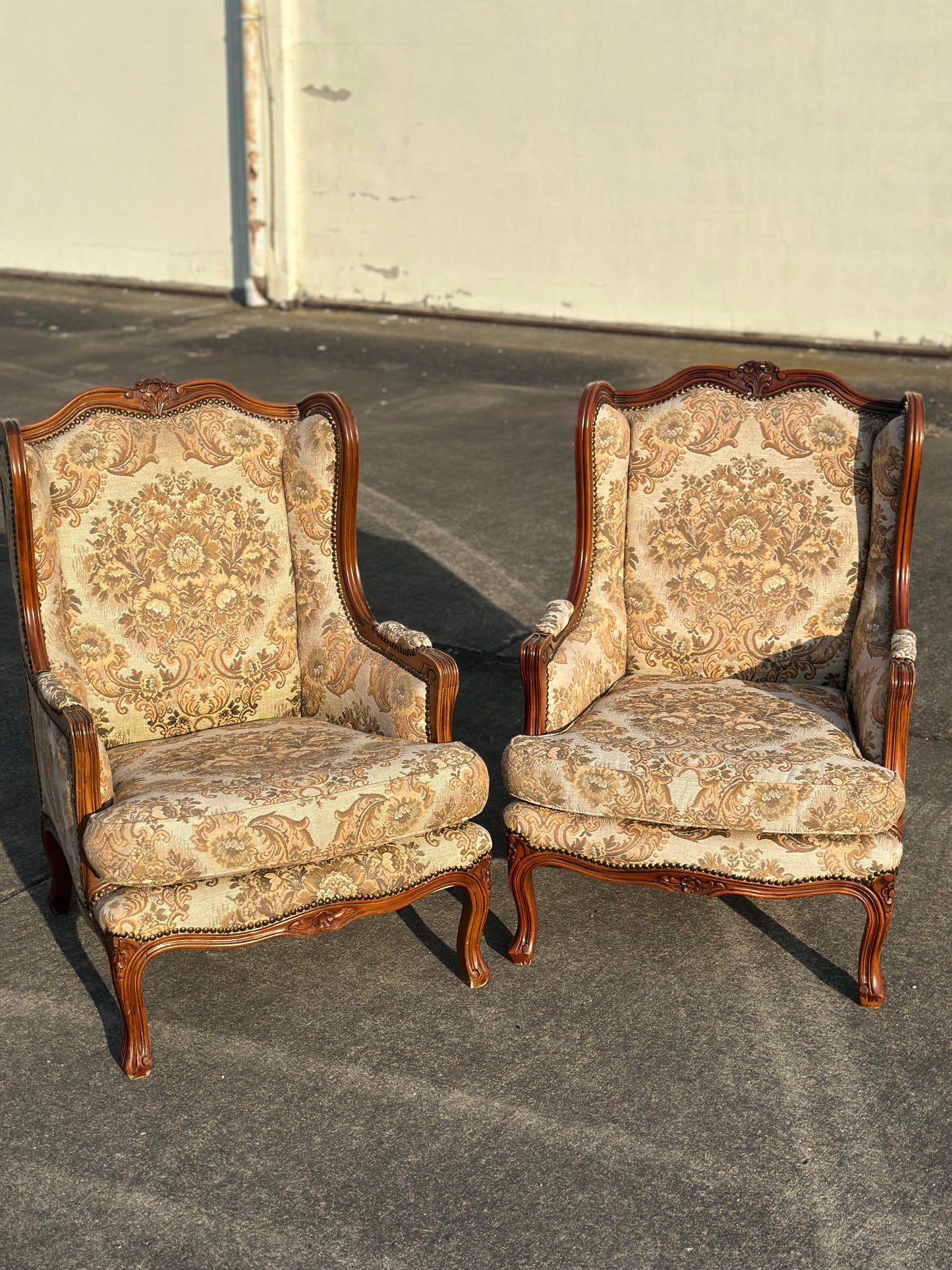 Zestaw foteli tapicerowanych w stylu ludwikowskim | Francja, XX w.