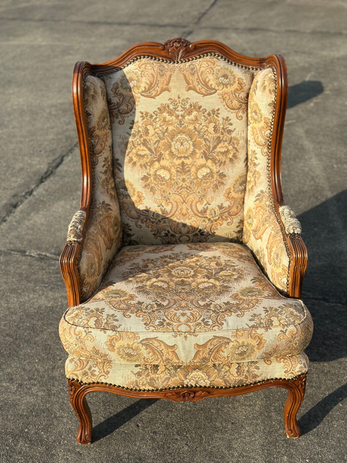 Zestaw foteli tapicerowanych w stylu ludwikowskim | Francja, XX w.