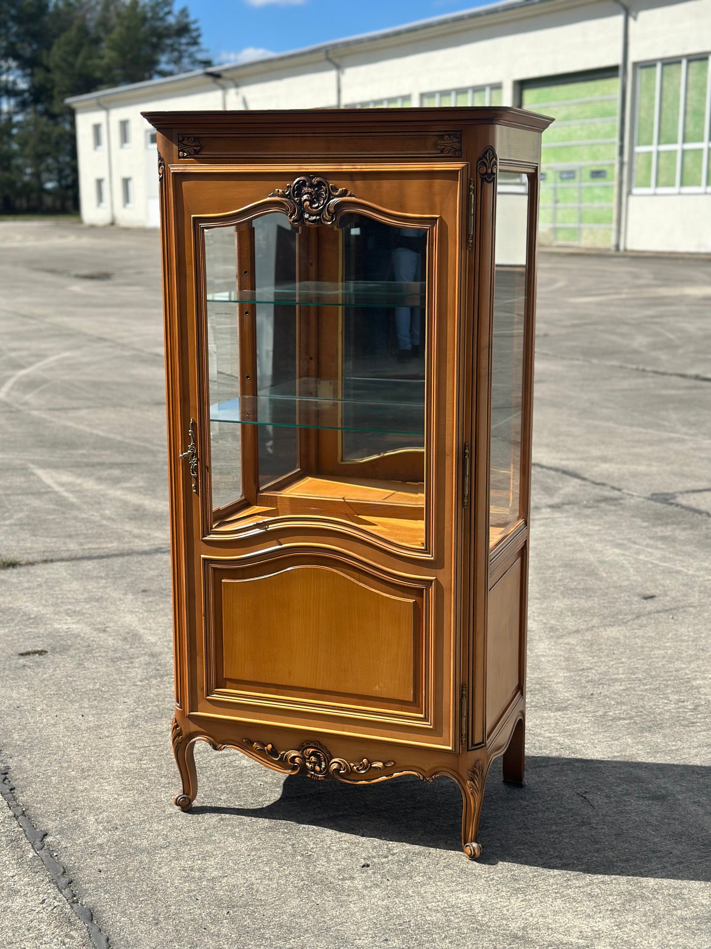 Antyczna witryna przeszklona w stylu ludwikowskim | Francja, XX w.