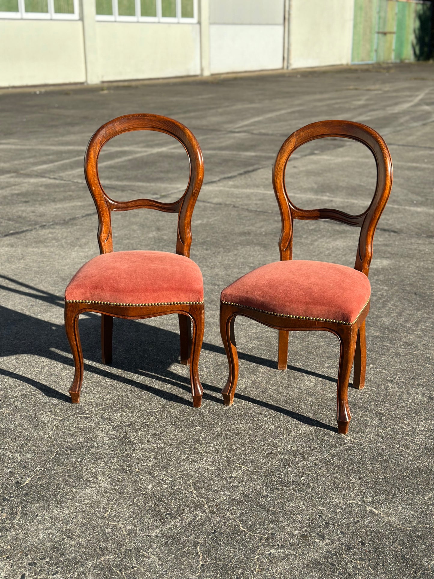 Zestaw 2 krzeseł w stylu Ludwika Filipa | Francja, XX w.