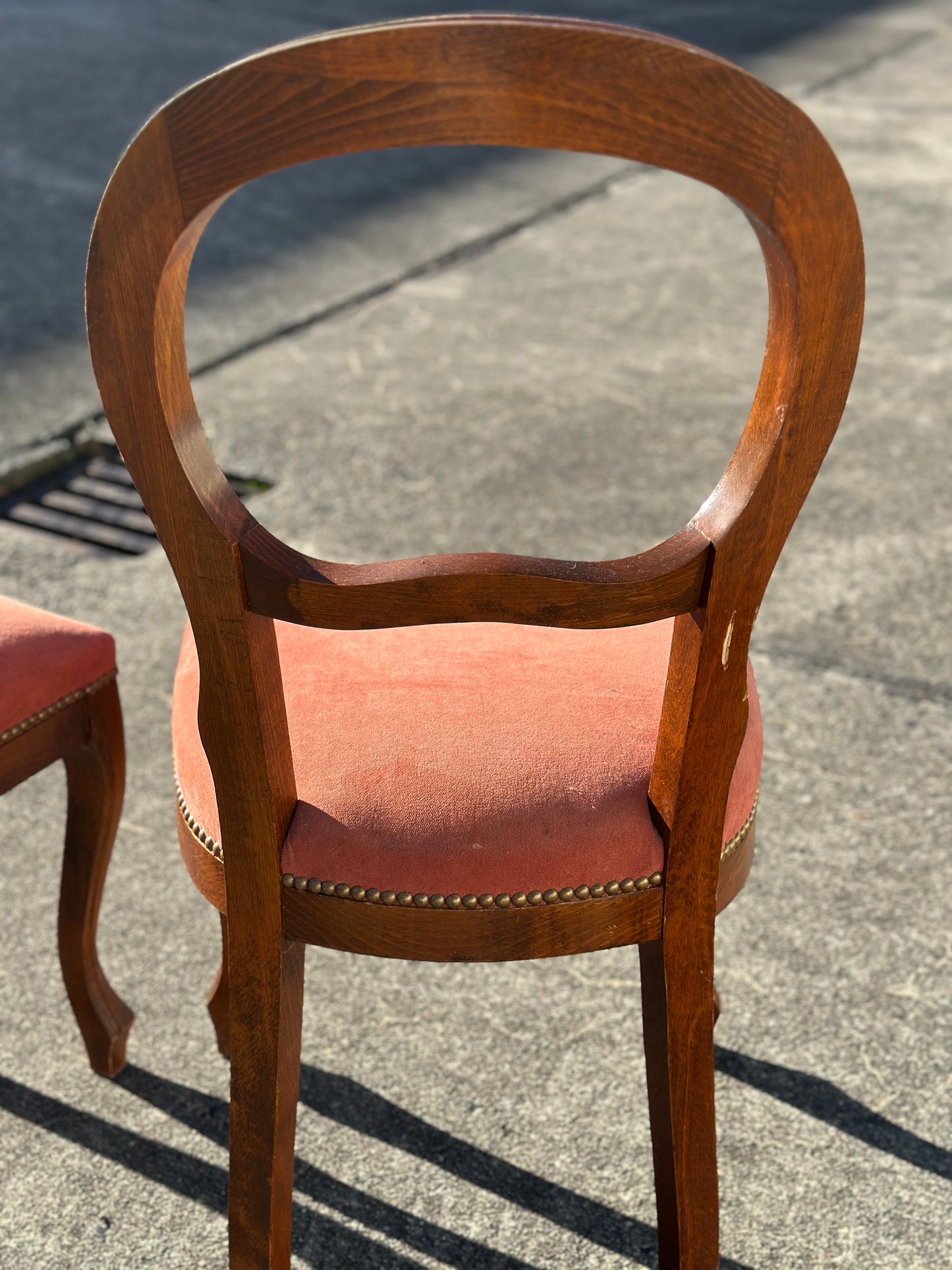 Zestaw 2 krzeseł w stylu Ludwika Filipa | Francja, XX w.